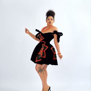 Alternative view of Rosette Noir Mini Dress